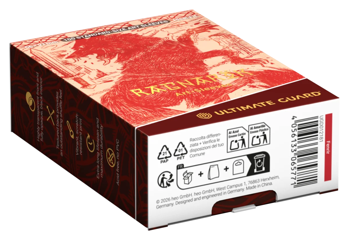Ultimate Guard Art Sleeves "Ragnarök" - Fenrir