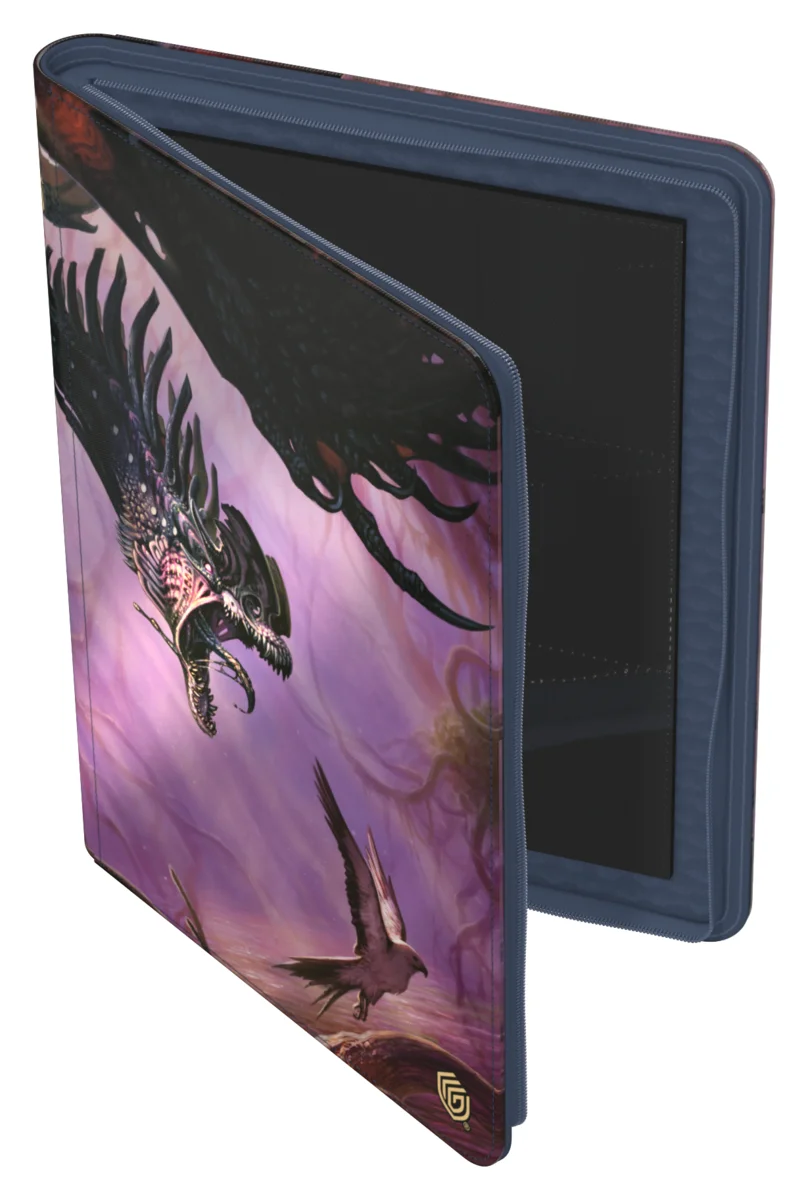 Ultimate Guard Zipfolio 360 18-Pocket Xenoskin trading card binder from Magic: The Gathering's Tarkir set