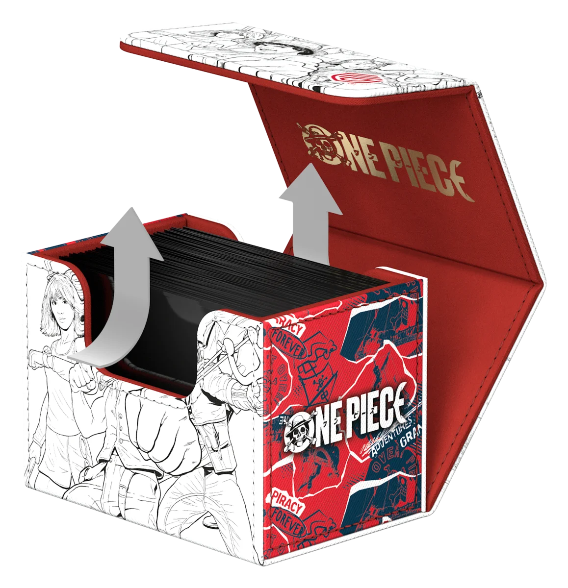 Ultimate Guard Sidewinder 80+ Xenoskin NETFLIX ONE PIECE - Sketch
