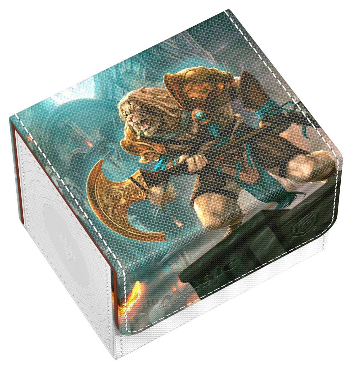 Ultimate Guard Sidewinder 100+ Xenoskin Magic: The Gathering "Reality Fracture" - Ajani, Counterattack Leader