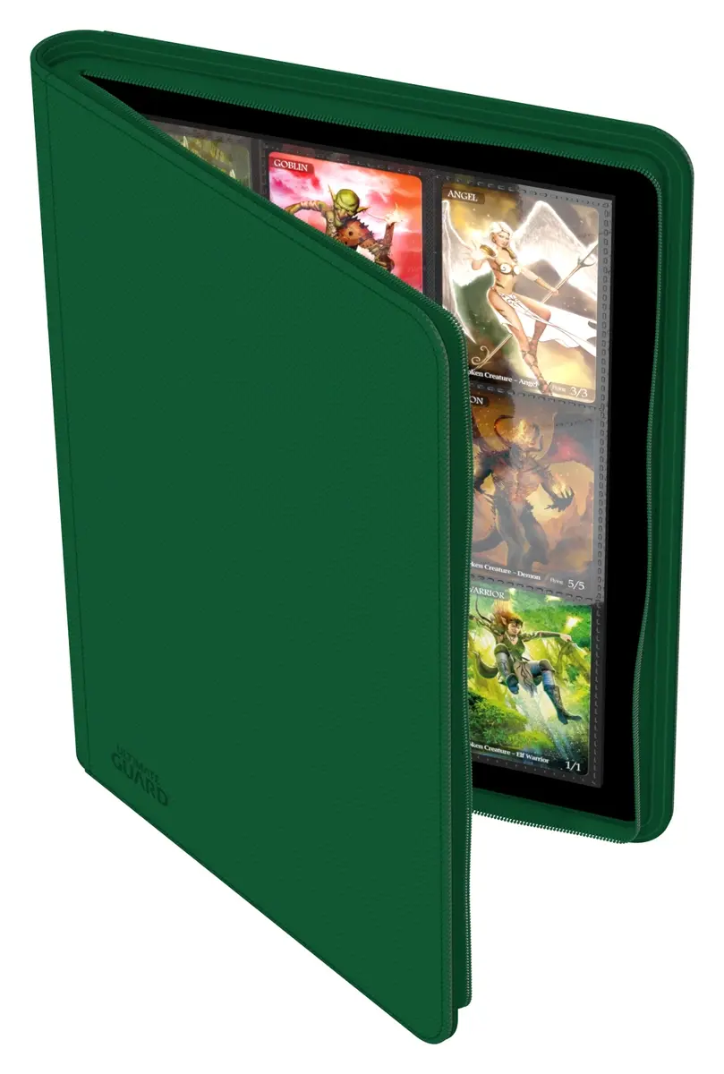 Ultimate Guard Zipfolio 360 18-Pocket Xenoskin trading card binder