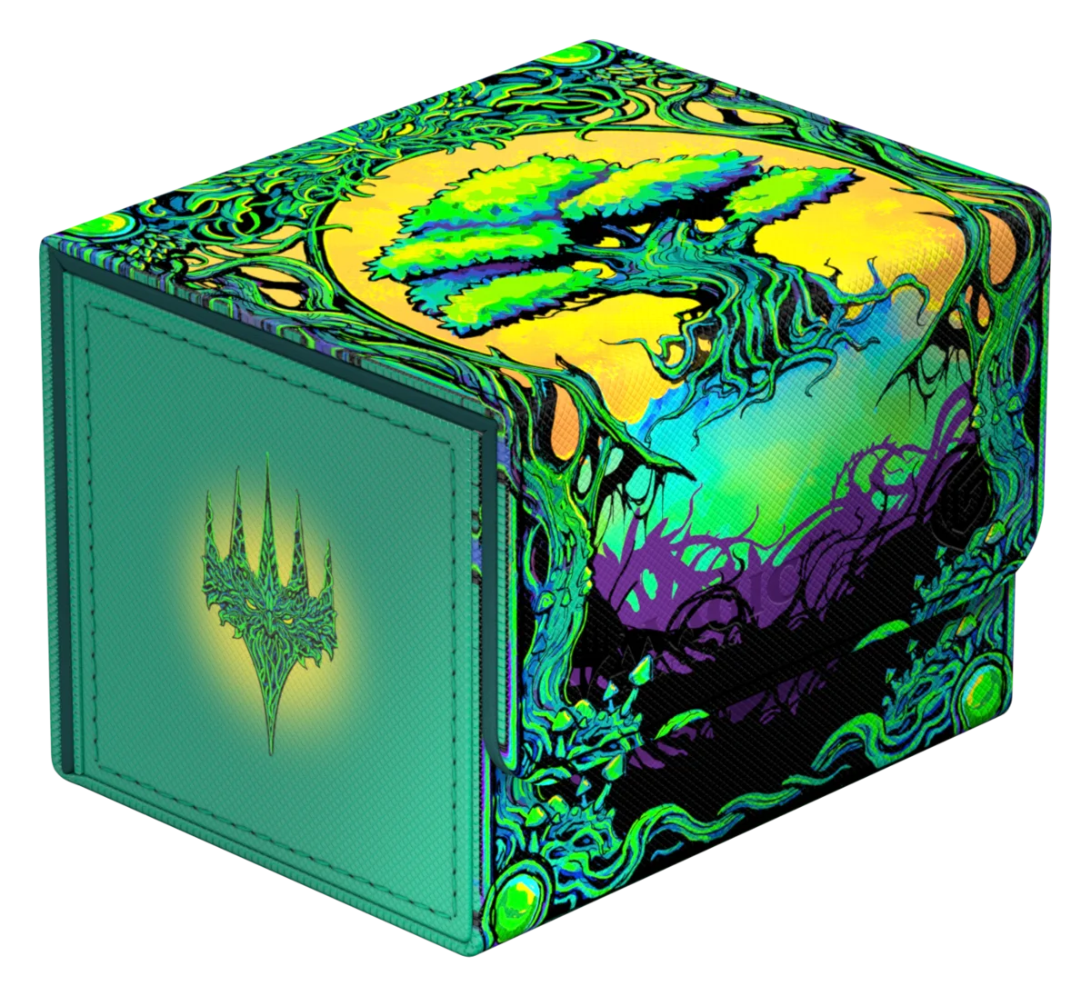 Ultimate Guard Sidewinder 100+ Xenoskin Magic: The Gathering  "Mana Token" - Forest