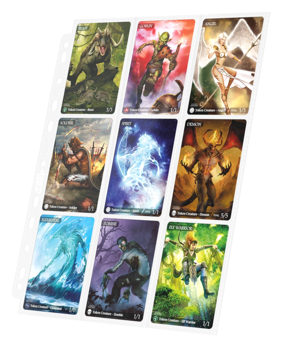 Ultimate Guard 18-Pocket Pages Side-Loading for trading card binders 