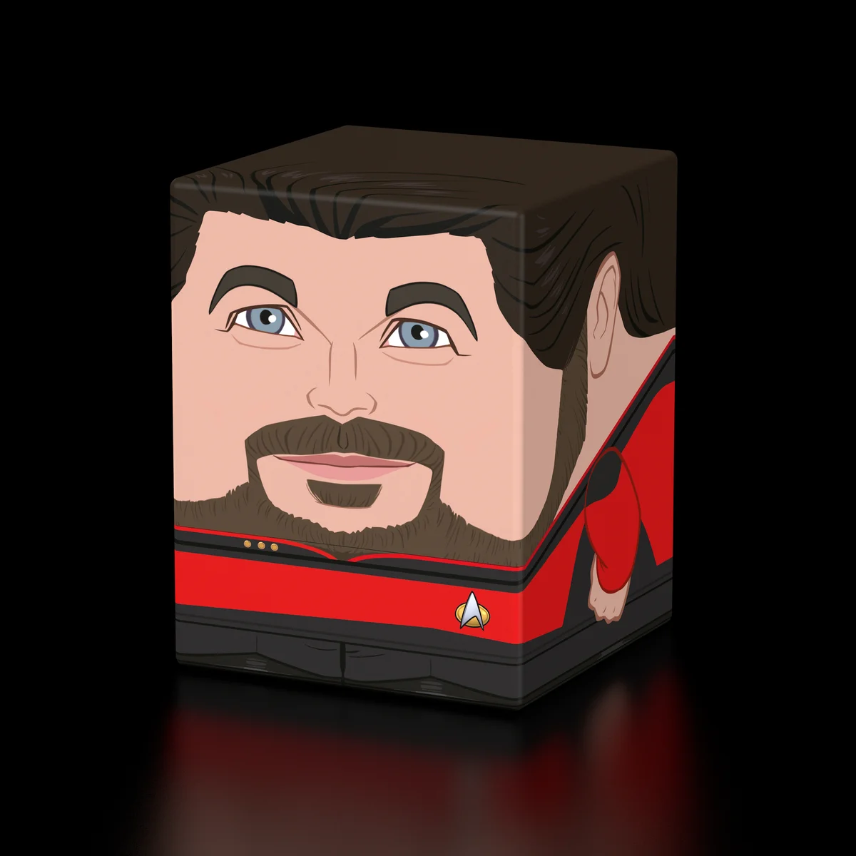 Squaroes Squaroe Star Trek: The Next Generation ST021 - William Riker