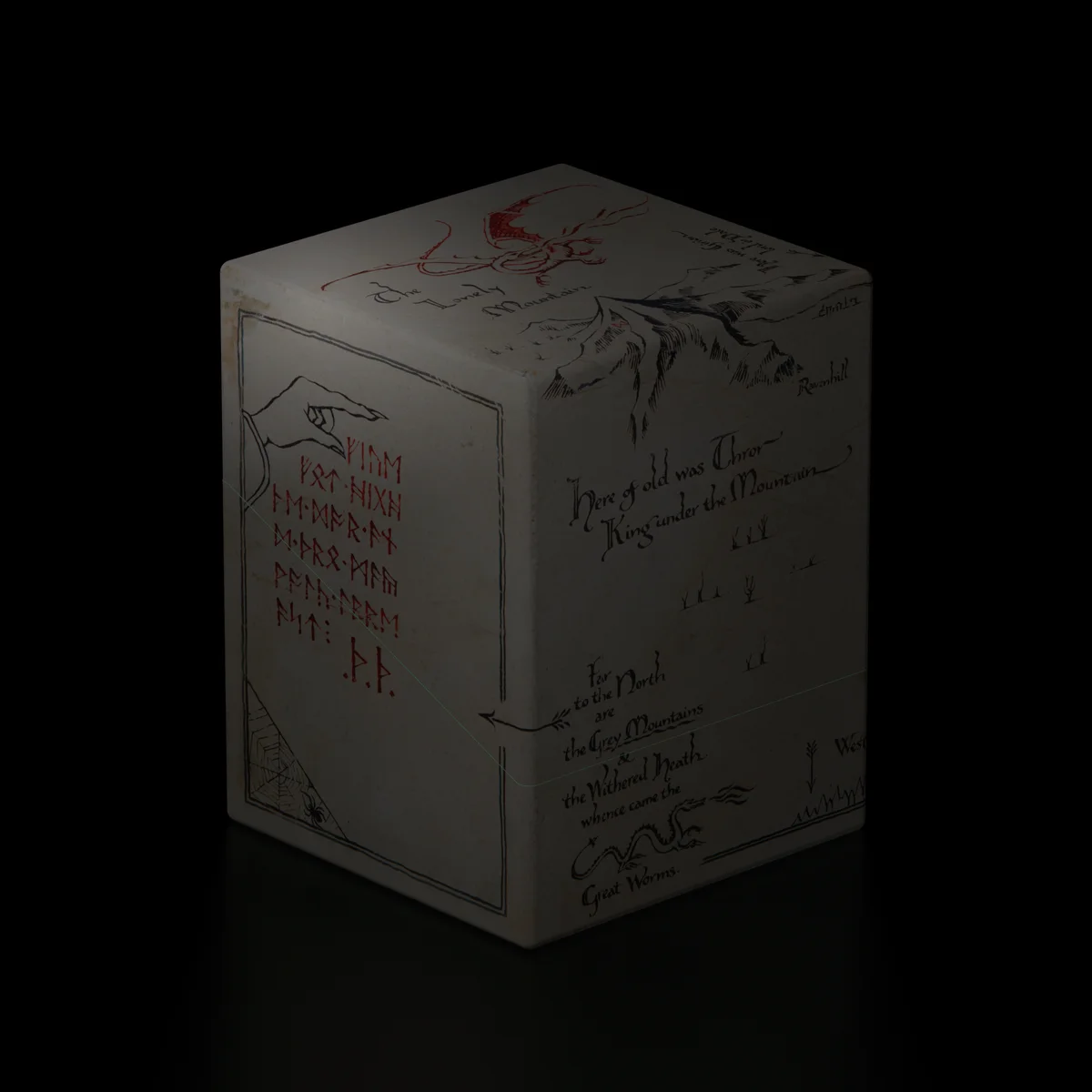 Ultimate Guard RTE Boulder 100+ The Hobbit™- Thrór's Map