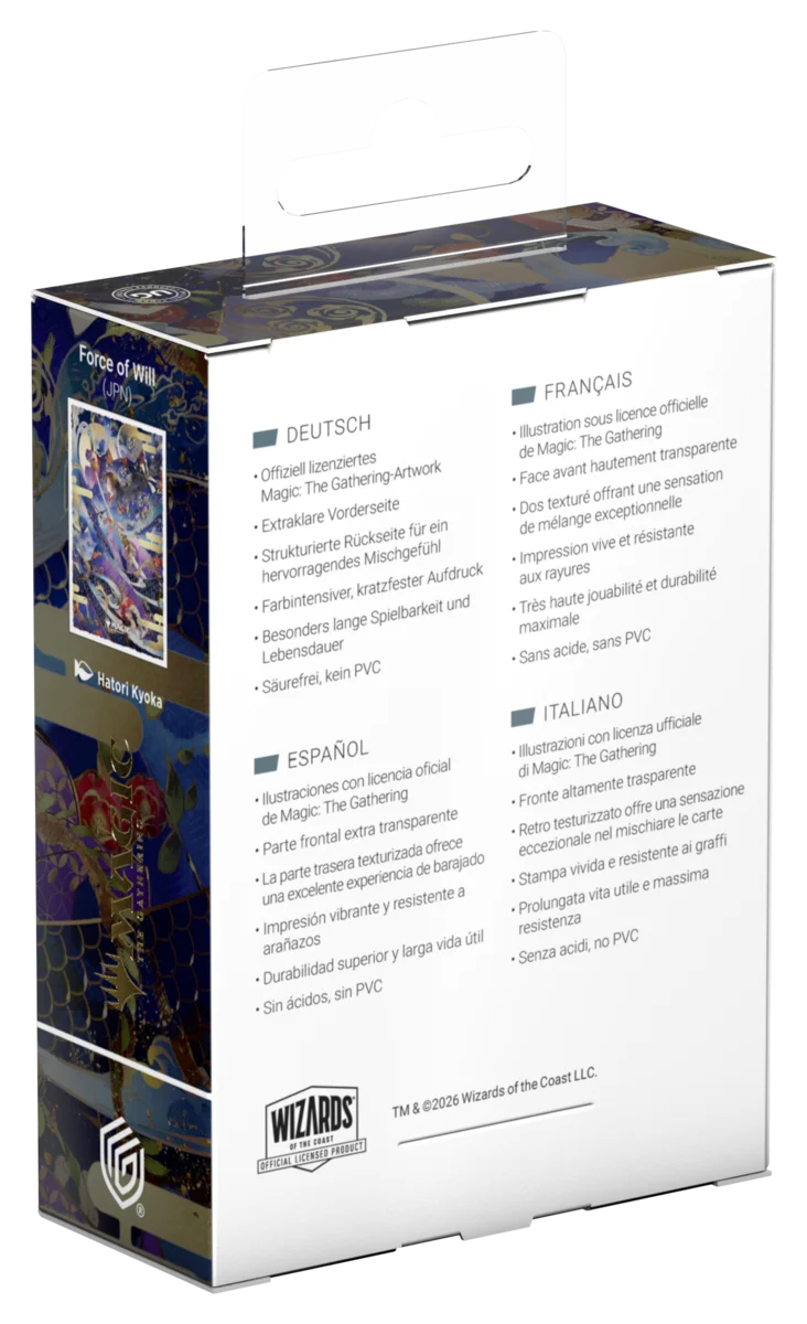 Ultimate Guard Art Sleeves Magic: The Gathering "Secrets of Strixhaven" - Force of Will (JPN)