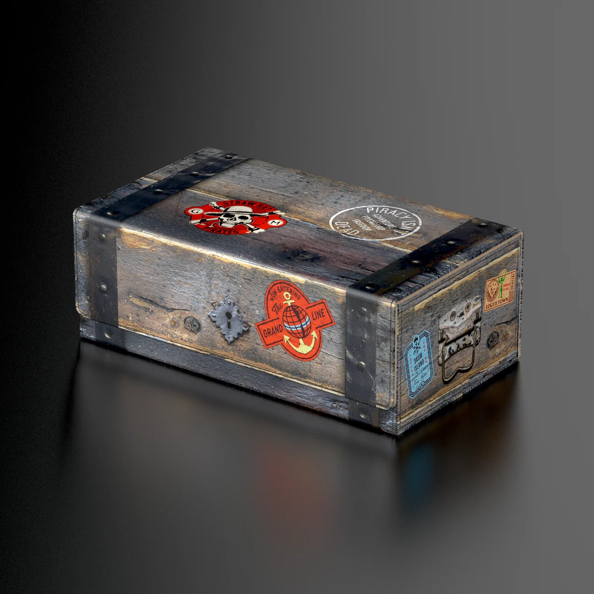 Squaroes Collectors Case 800 ONE PIECE - Wooden Chest