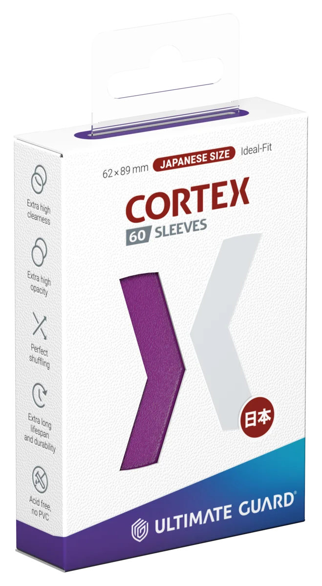 Ultimate Guard Cortex Sleeves Japanese Size (60) - Purple