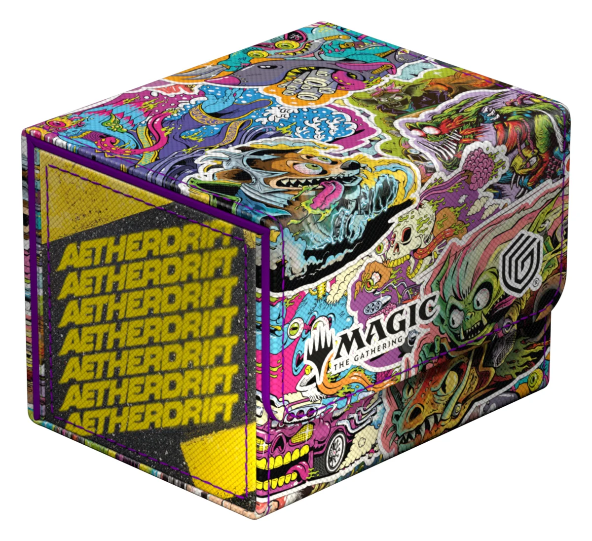 Ultimate Guard Sidewinder 100+ Xenoskin Magic: The Gathering "Aetherdrift" - Revved-Up Racers