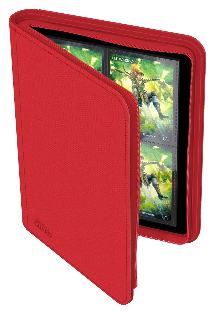 Ultimate Guard Zipfolio 160 8-Pocket Xenoskin trading card binder