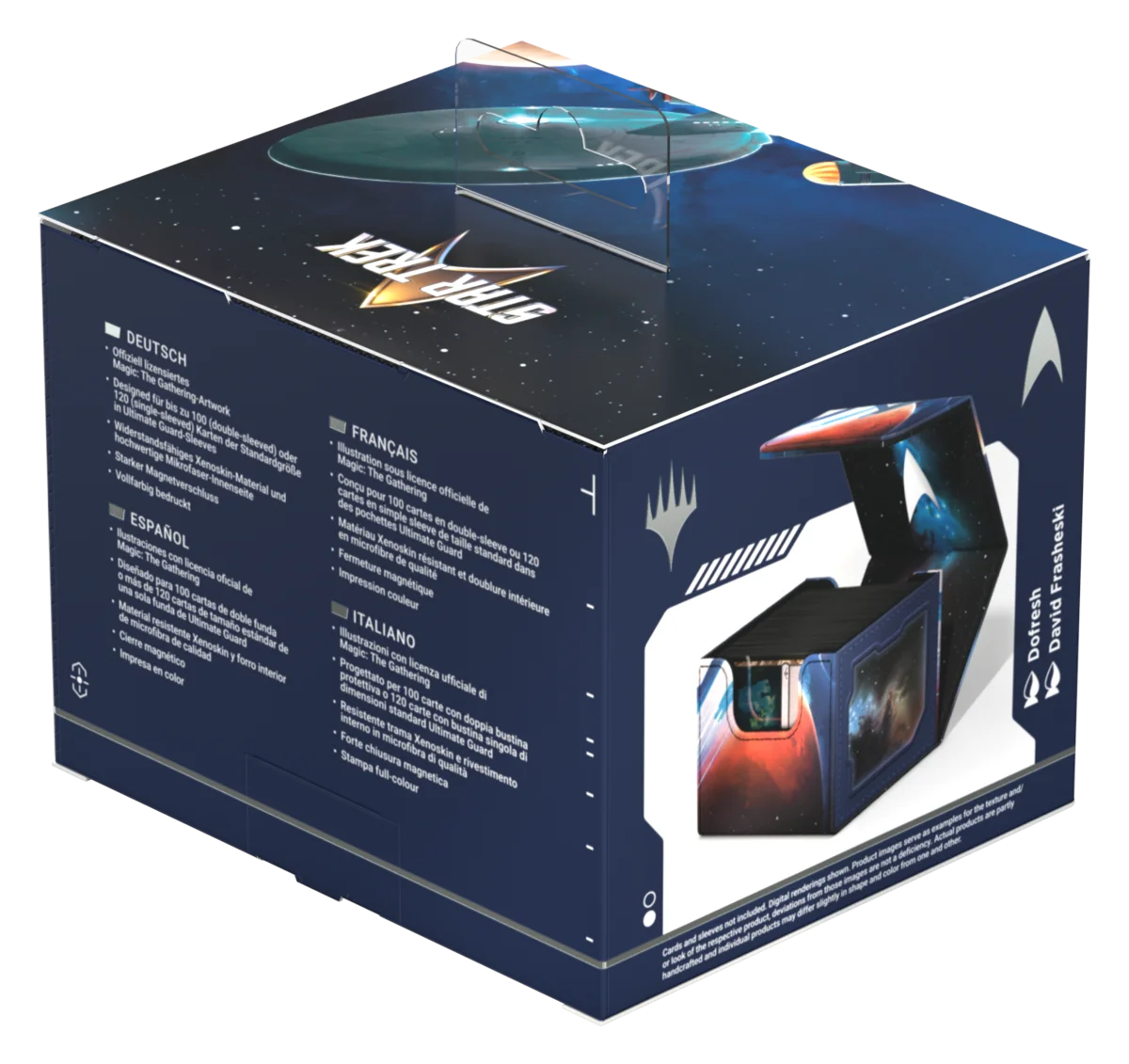 Ultimate Guard Sidewinder 100+ Xenoskin Magic: The Gathering | Star Trek - Starship Enterprise