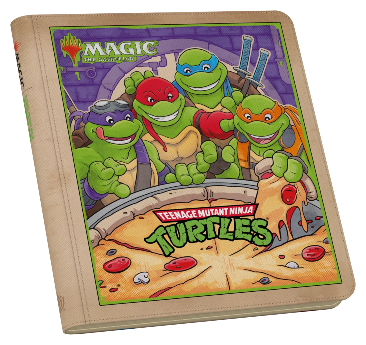 Zipfolio 480 Xenoskin Magic: The Gathering | Teenage Mutant Ninja Turtles - Pizza Box