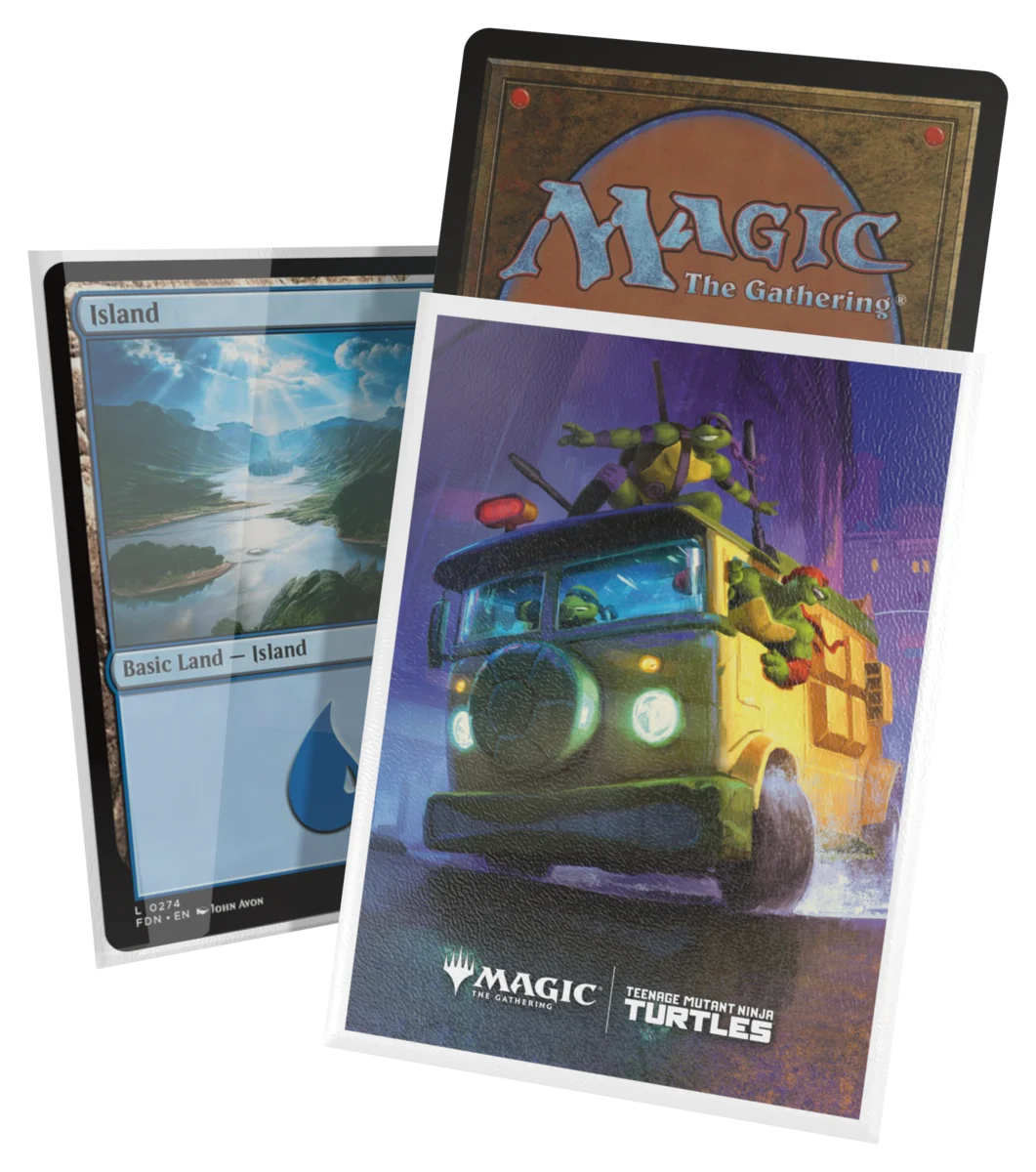 Art Sleeves Magic: The Gathering | Teenage Mutant Ninja Turtles - Turtle Van