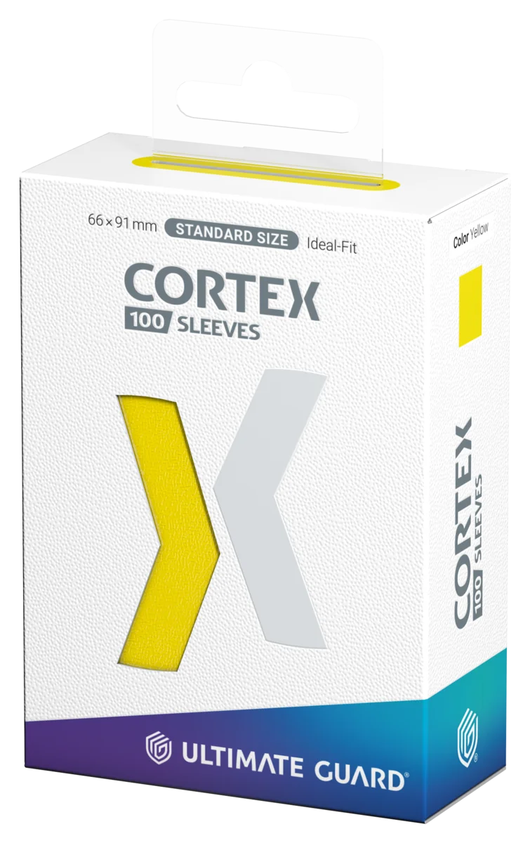 Ultimate Guard Cortex Sleeves Standard Size (100) - Yellow