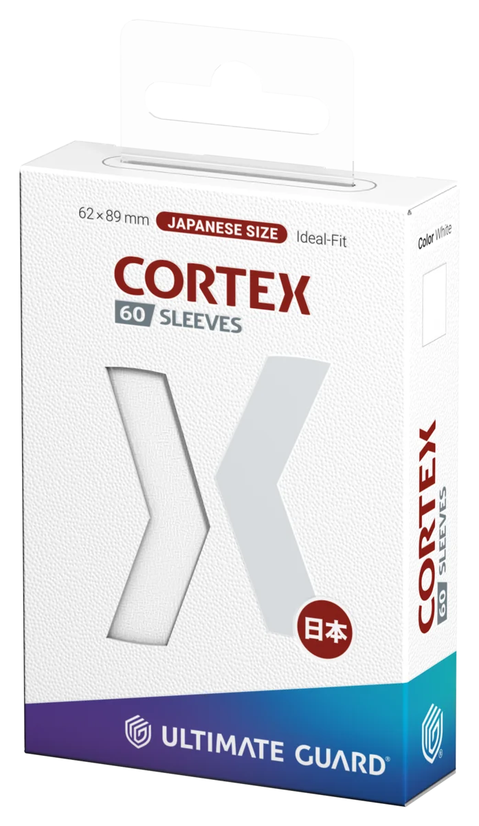 Ultimate Guard Cortex Sleeves Japanese Size (60) - White