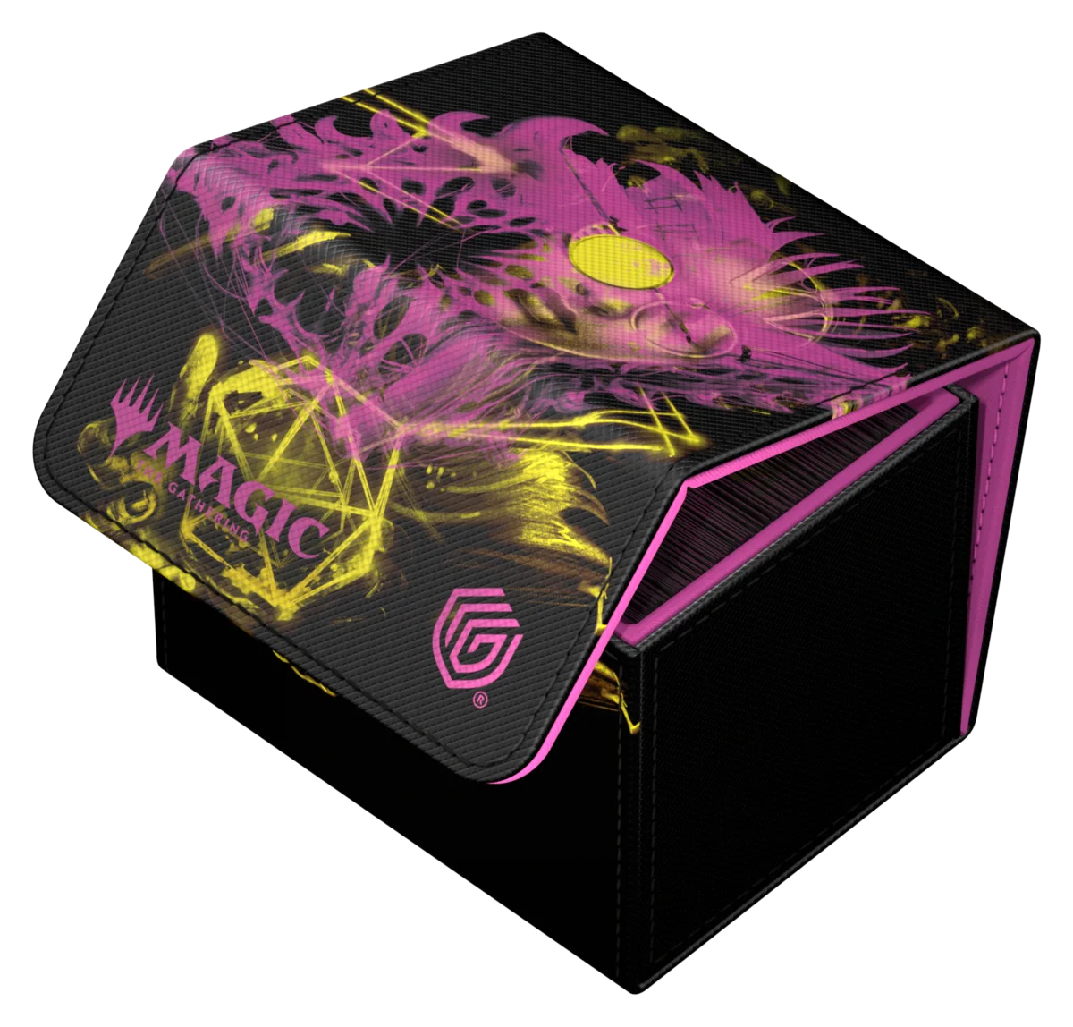 Ultimate Guard Sidewinder 100+ Xenoskin deck box from Magic: The Gathering's Duskmourn set