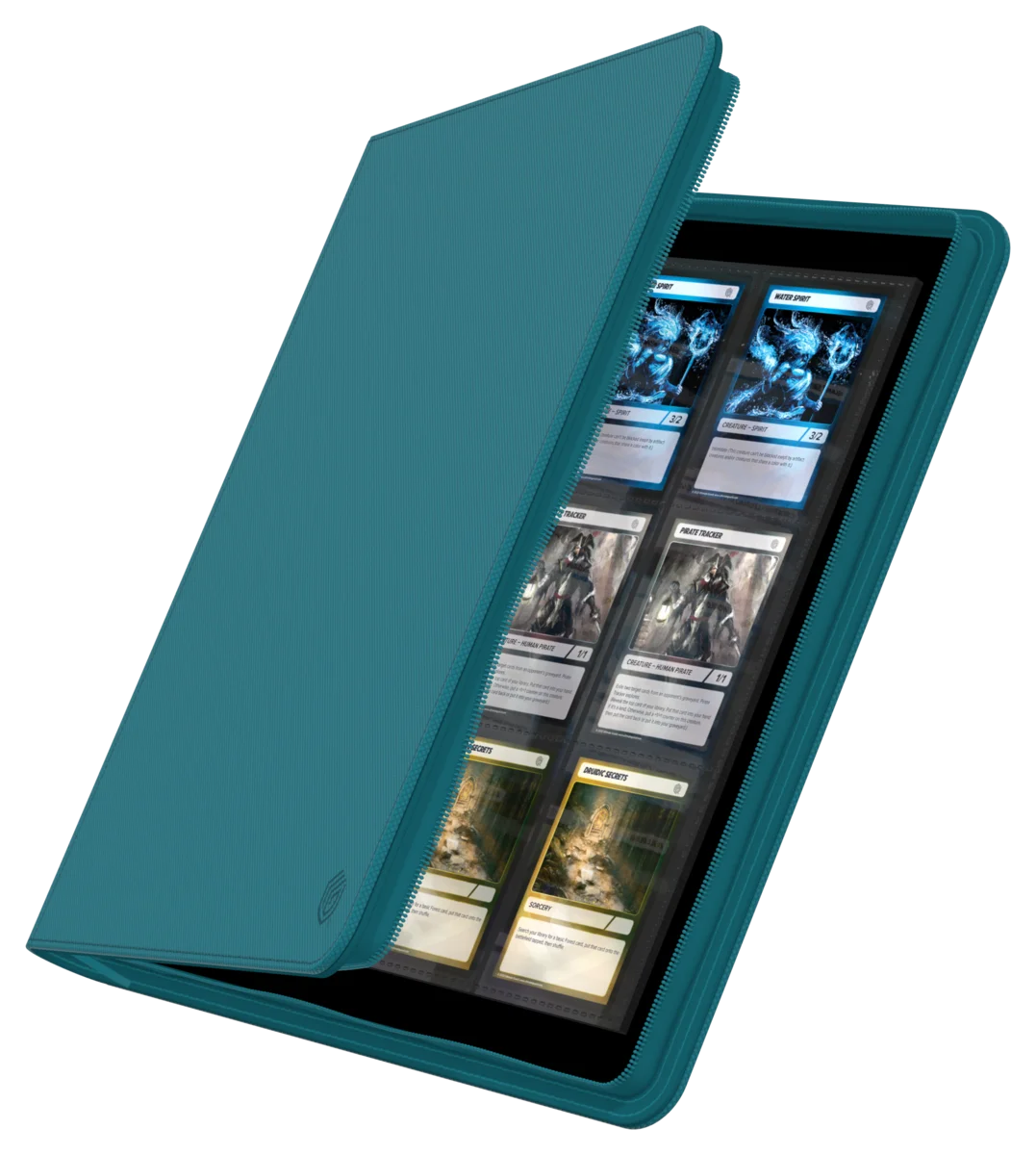 Ultimate Guard Zipfolio 480  24-Pocket Xenoskin - Petrol