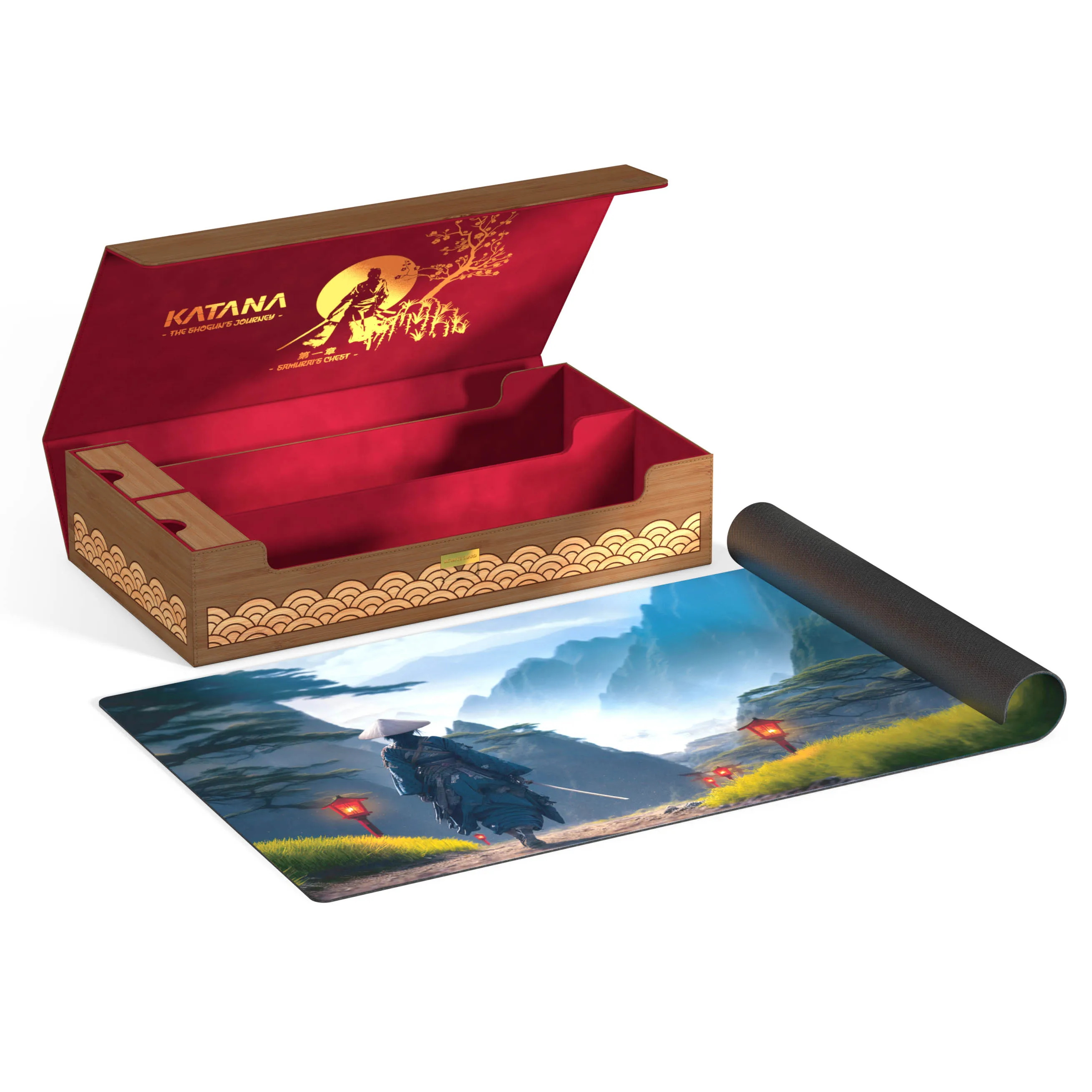 Ultimate Guard Card Deck Box Omnihive 1000+ Play-Mat Katana: the Shogun's Journey