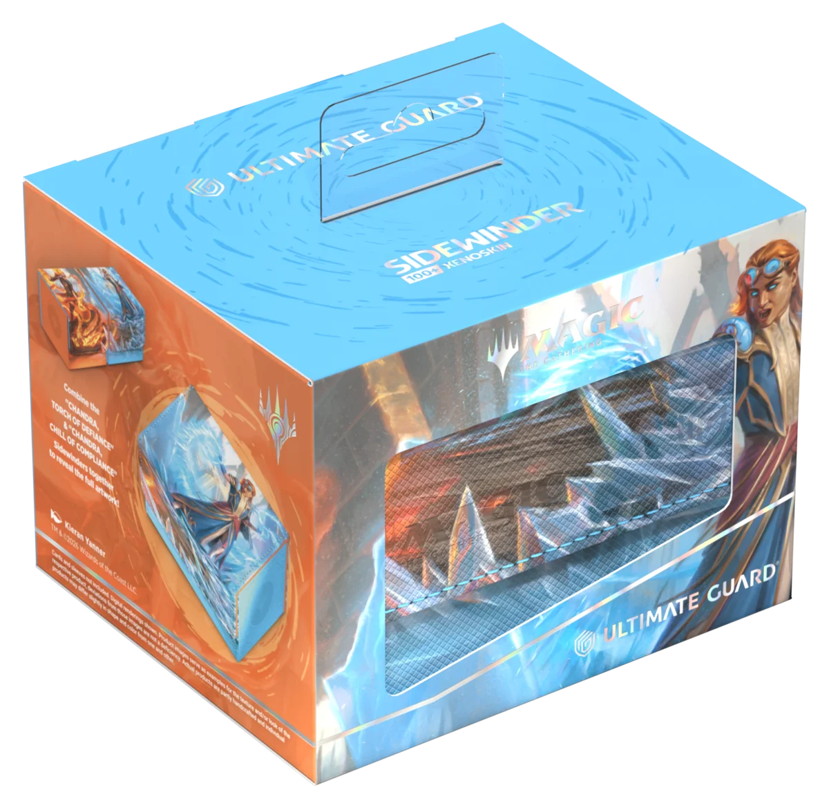 Ultimate Guard Sidewinder 100+ Xenoskin Magic: The Gathering "Reality Fracture" - Chandra, Chill of Compliance