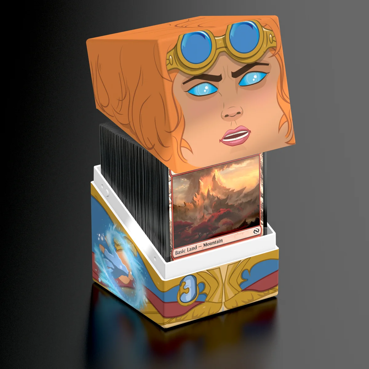 Squaroes Squaroe Magic: The Gathering "Reality Fracture" MTG012 - Chandra (Fractured)