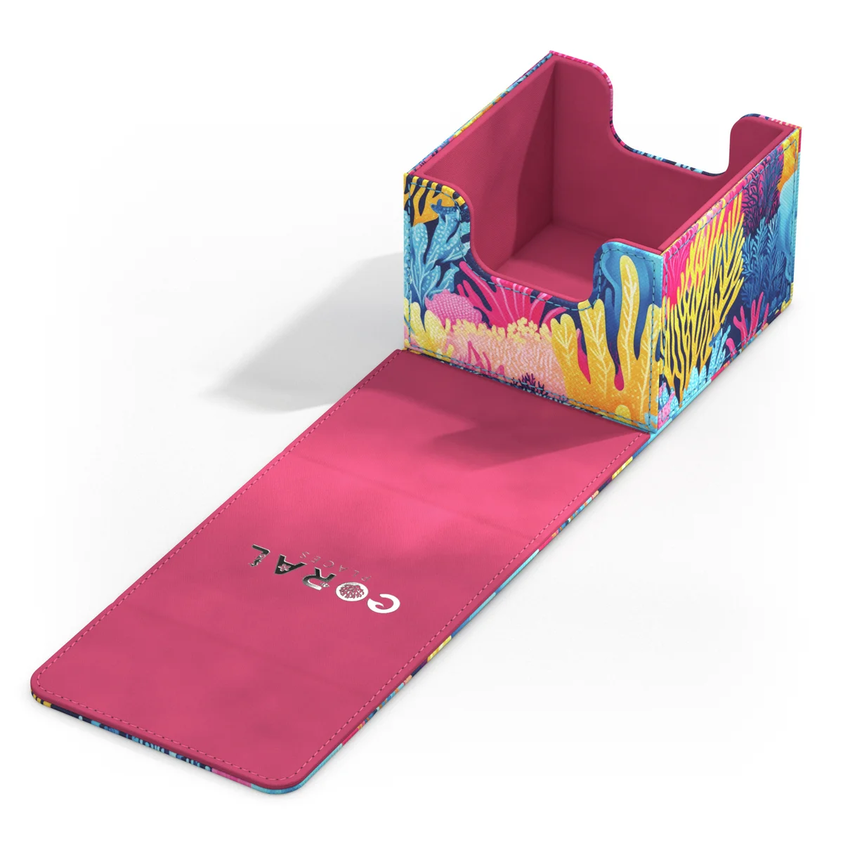 Ultimate Guard Sidewinder 133+ Coral Places Xenoskin deck box