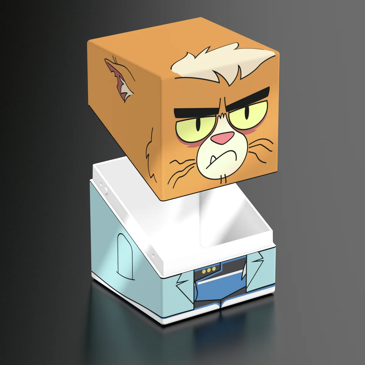 Teenage Mutant Ninja Turtles Squaroe deck box by Ultimate Guard