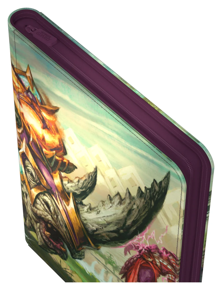 Ultimate Guard Zipfolio 360 18-Pocket Xenoskin trading card binder from Magic: The Gathering's Tarkir set