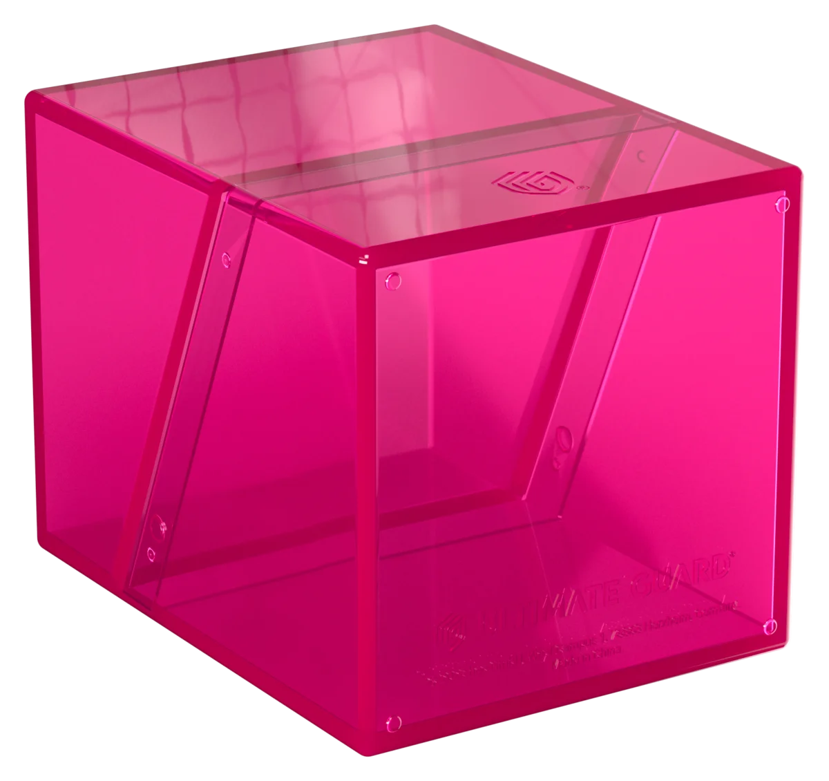 Ultimate Guard Boulder 100+ Clear - Rhodonite