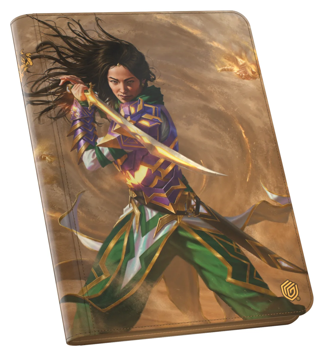Ultimate Guard Zipfolio 360 18-Pocket Xenoskin trading card binder from Magic: The Gathering's Tarkir set