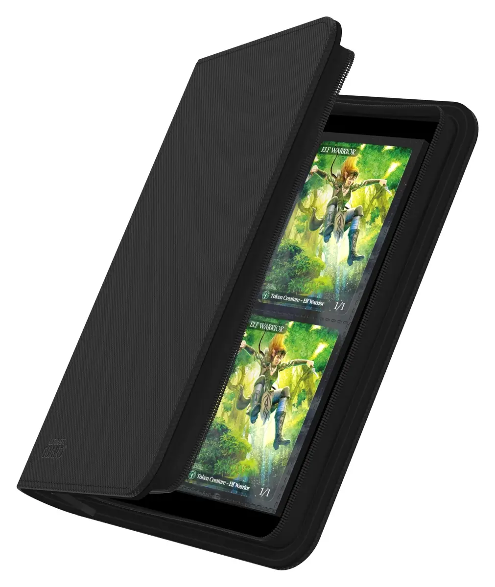 Ultimate Guard Zipfolio 160 8-Pocket Xenoskin trading card binder