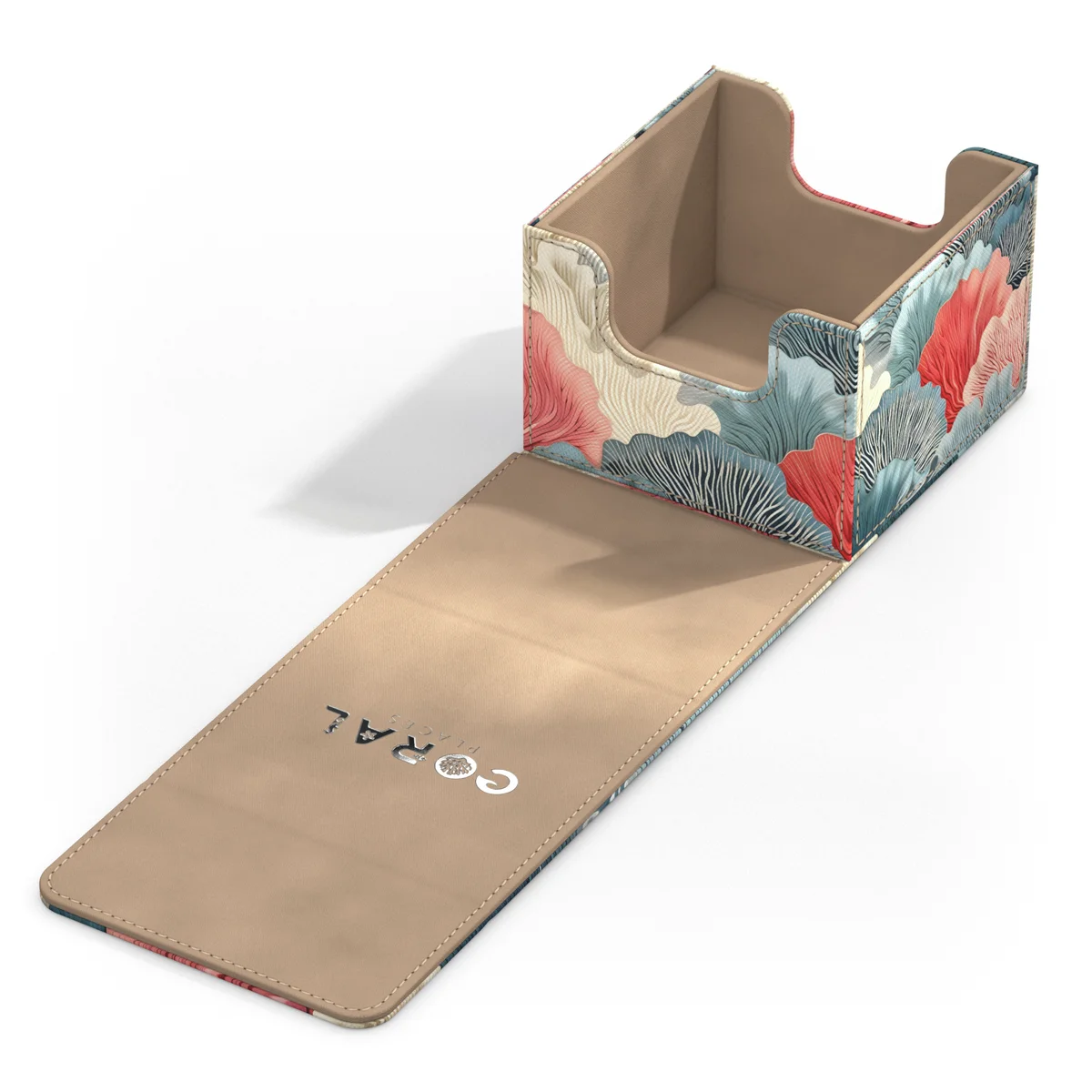 Ultimate Guard Sidewinder 133+ Coral Places Xenoskin deck box