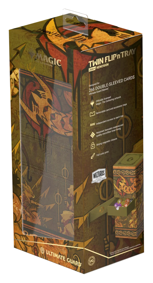 Twin Flip'n'Tray 266+ Xenoskin Magic: The Gathering 