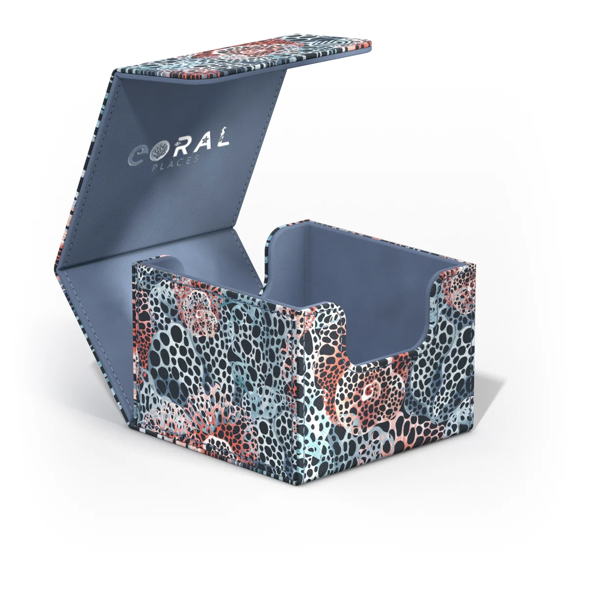 Ultimate Guard Sidewinder 133+ Coral Places Xenoskin deck box