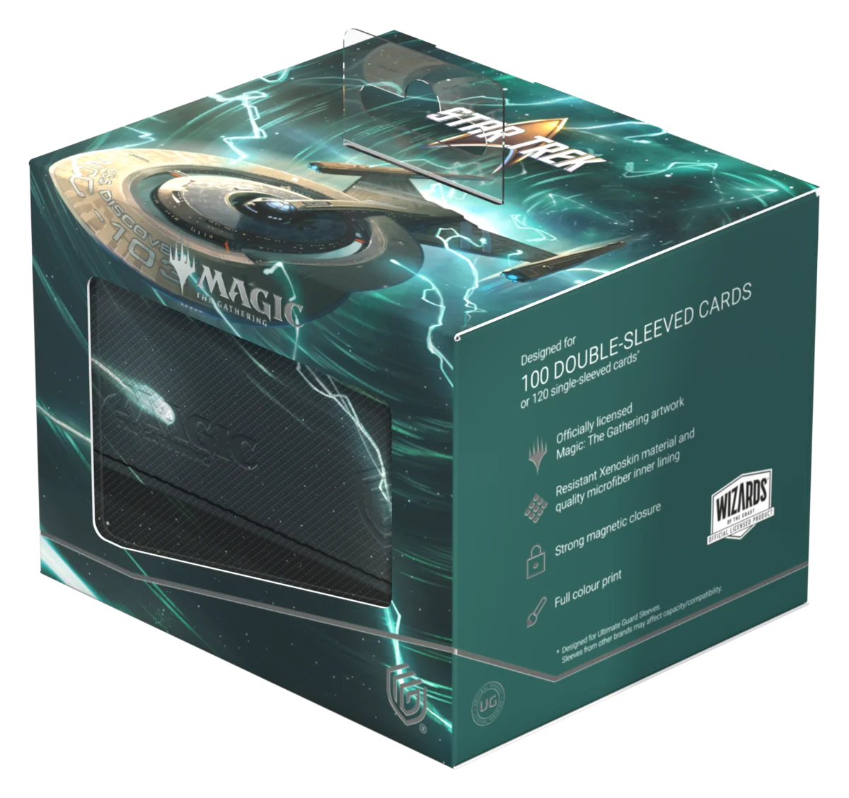 Ultimate Guard Sidewinder 100+ Xenoskin Magic: The Gathering | Star Trek - U.S.S. Discovery, at Black Alert