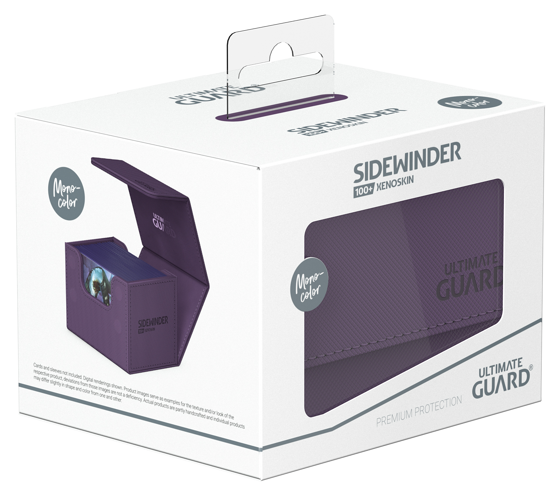 Ultimate Guard Card Deck Box Sidewinder 100+ Purple Violette