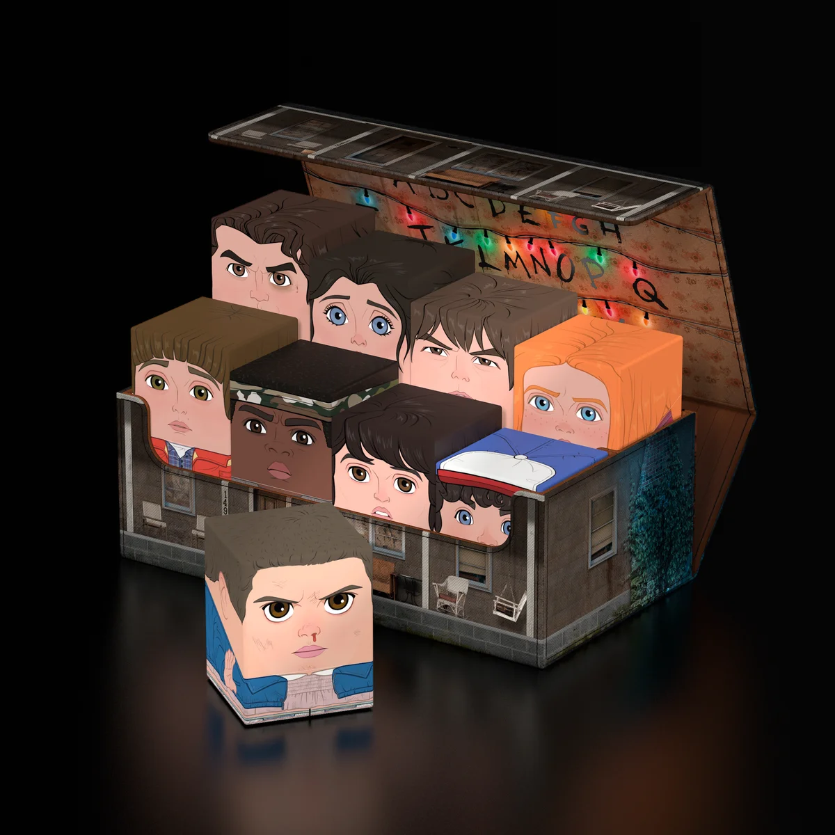 Squaroes Collectors Case 800 Stranger Things - The Byers House