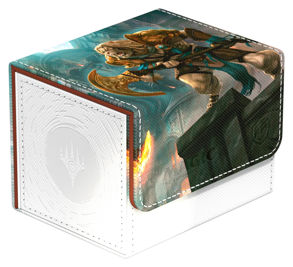 Ultimate Guard Sidewinder 100+ Xenoskin Magic: The Gathering "Reality Fracture" - Ajani, Counterattack Leader