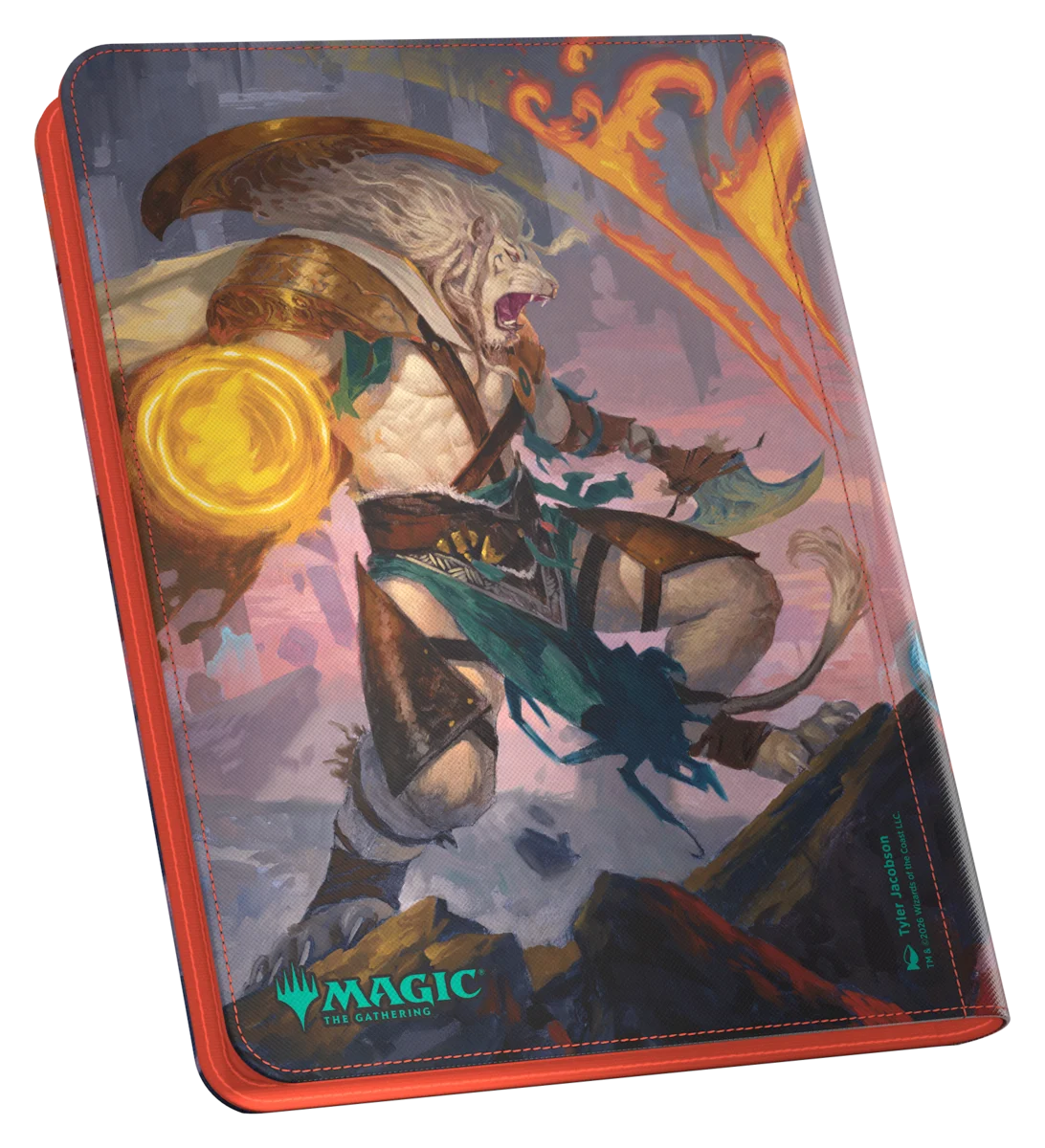 Ultimate Guard Zipfolio 360 Xenoskin Magic: The Gathering "Reality Fracture" - Ajani Resolute / Ajani Unrelenting