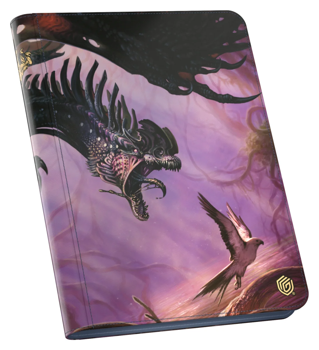 Ultimate Guard Zipfolio 360 18-Pocket Xenoskin trading card binder from Magic: The Gathering's Tarkir set