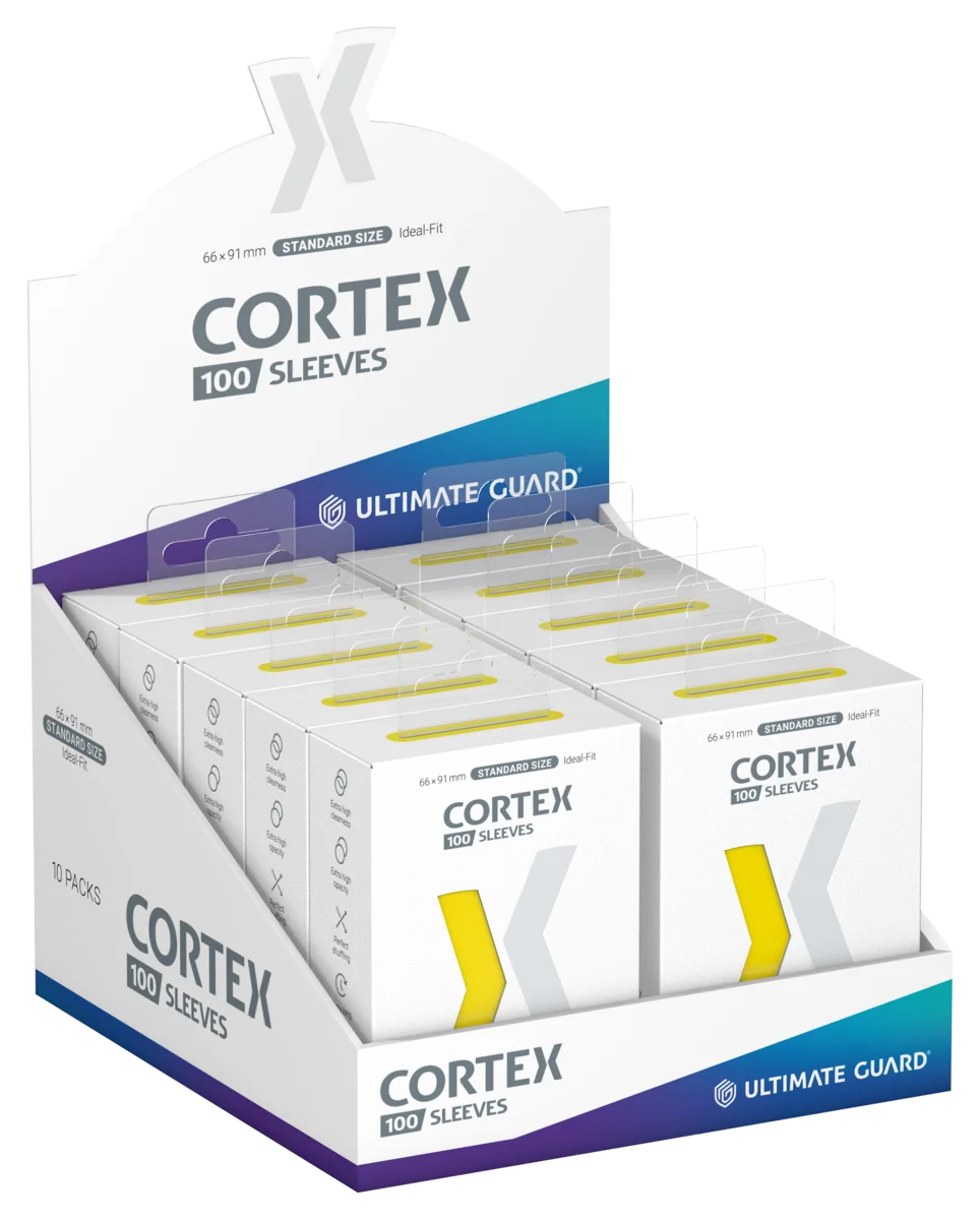 Ultimate Guard Cortex Sleeves Standard Size (100) - Yellow