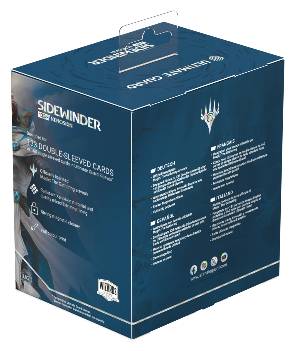 Ultimate Guard Sidewinder 133+ Xenoskin Magic: The Gathering "Reality Fracture" - Jace, Building Reality