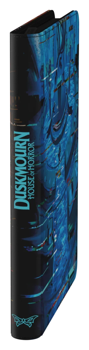 Ultimate Guard Zipfolio 360 18-Pocket Xenoskin trading card binder from Magic: The Gathering's Duskmourn set