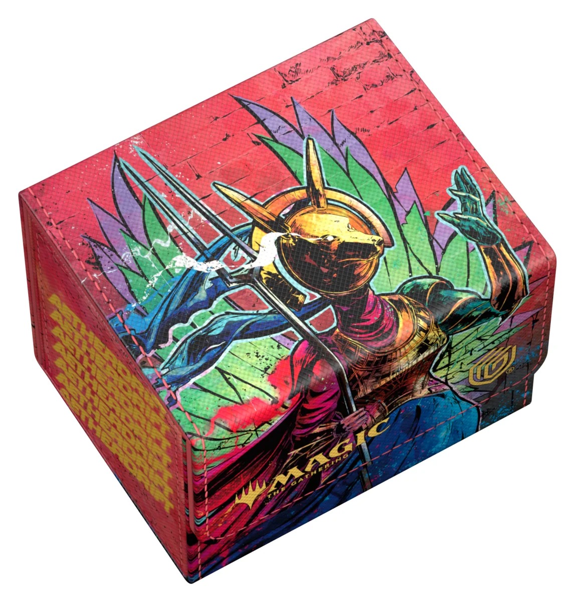 Ultimate Guard Sidewinder 100+ Xenoskin deck box from Magic: The Gathering's Aetherdrift set