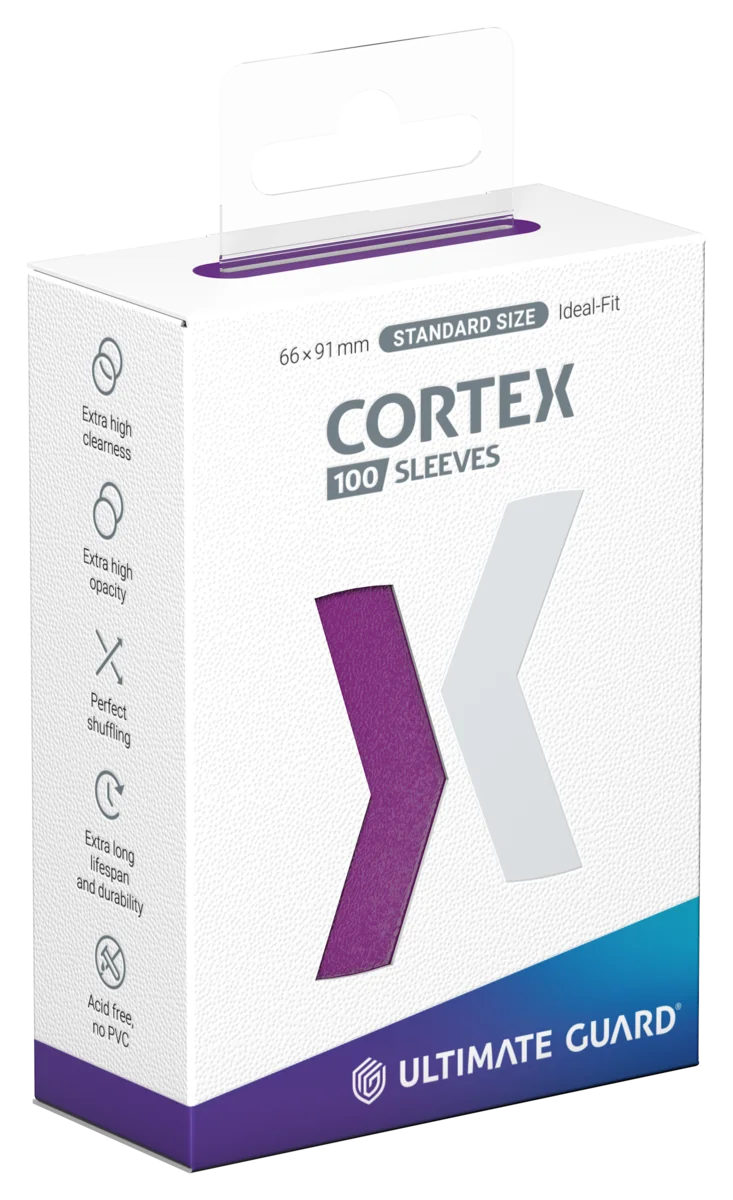 Ultimate Guard Cortex Sleeves Standard Size (100) - Purple