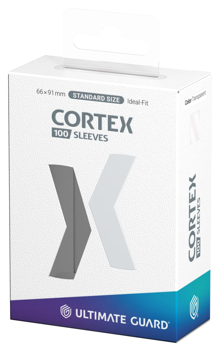 Ultimate Guard Cortex Sleeves Standard Size  (100) - Transparent