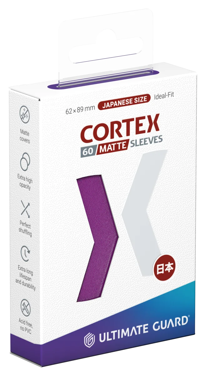 Ultimate Guard Cortex Sleeves Matte Japanese Size (60) - Purple