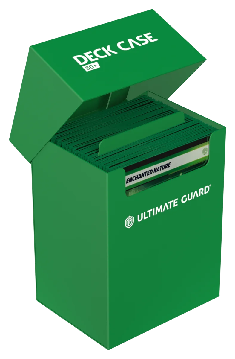 Ultimate Guard Deck Case 80+ - Green