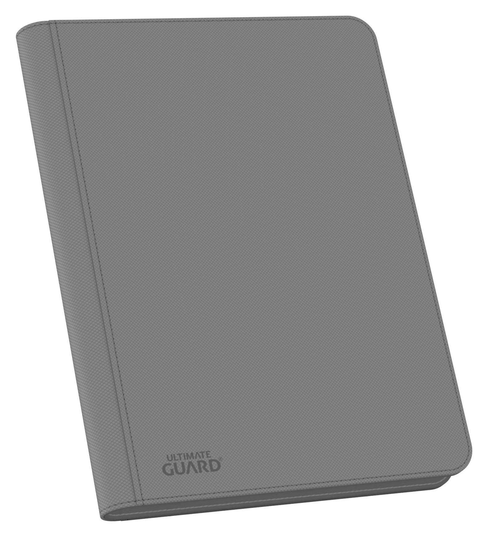 Grey Ultimate Guard XenoSkin 4 Pocket Zipfolio 8 Pocket Card Storage Binder Portfolio 