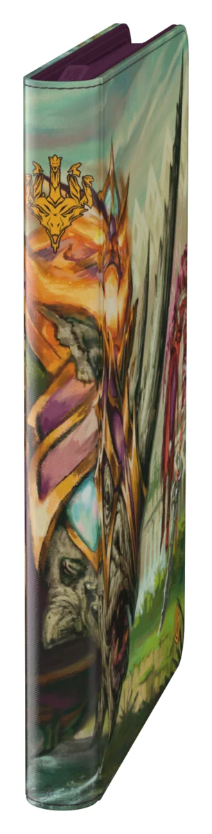 Ultimate Guard Zipfolio 360 18-Pocket Xenoskin trading card binder from Magic: The Gathering's Tarkir set