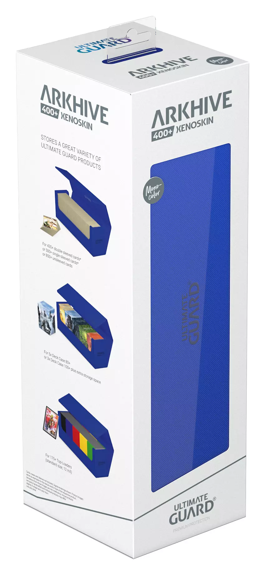 Ultimate Guard Card Deck Box Arkhive 400+ Blue Blau